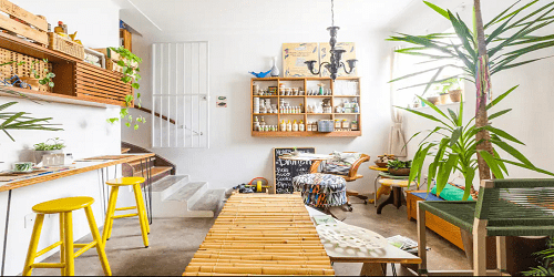 Airbnb素食綠洲中的舒適房間