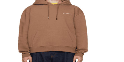 棕色 Le Chouchou 系列 Le Sweatshirt Brodé 連帽衫